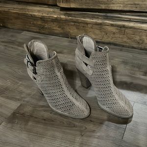 Vince Camuto suede booties